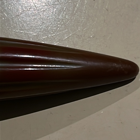 Vintage Art Deco Androck Stainless Ladle USA Brown Bakelite Bullet Handle 11.25" - Picture 8 of 16